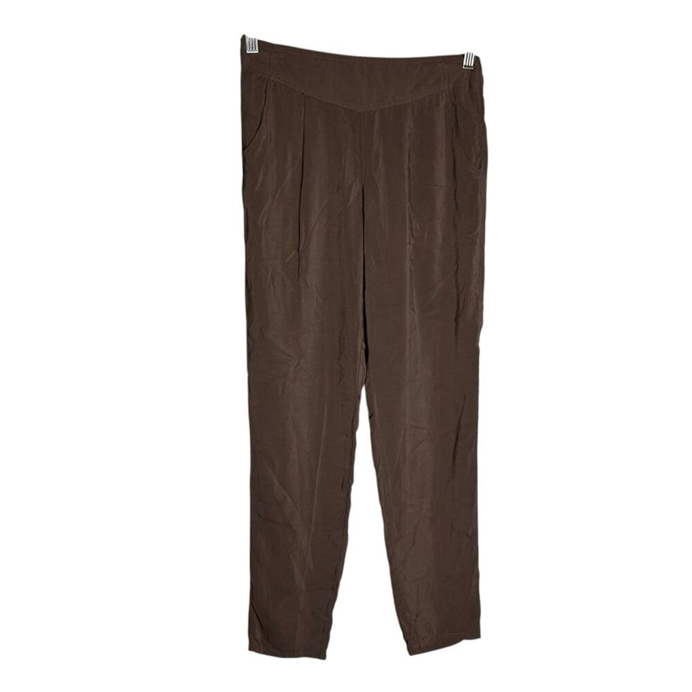 Free People Elastic Waist Pull On Casual Relaxed Straight‎ Leg Pants Size XS